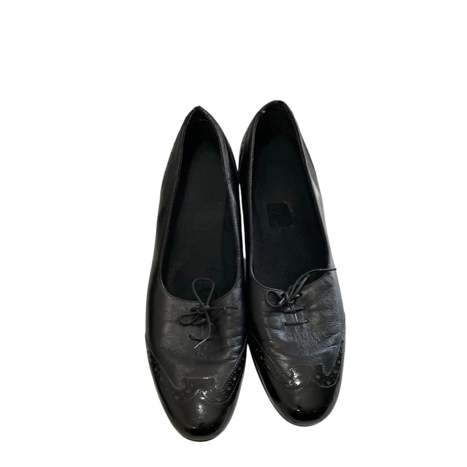 Munro Academia Minimalist Tallie Tassel Leather Wingtip Loafer 10M Made In USA - Image 3 of 4