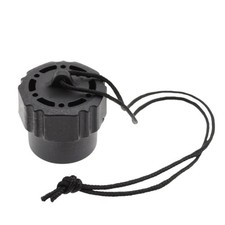 Dust Cover Cap for DIN Valve Scuba Diving Bottle Equipment Black Plastic