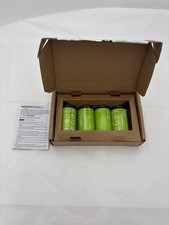 Rechargeable D Cell Batteries, 4-Pack, Nimh, 10000 Mah, Recharge up to 1000X Tim