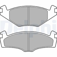 Delphi Bremsbelagsatz, Scheibenbremse Vorderachse U.A. FüR Seat, Skoda, VW
