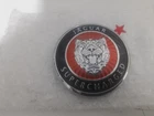 NEW GENUINE JAGUAR XKR 1996 - 2005 SUPERCHARGED BONNET BADGE RED BLACK XK8 XK