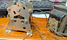 RUNNING P-58 W/EARLY A.F. TRANSFORMER W/SWITCH A.C. GILBERT ERECTOR SET MOTOR58o