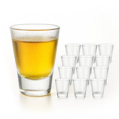 72 Schnapsgläser Shotgläser 4cl für Party, JGA, von Carlso Neu Stabiler Fuß