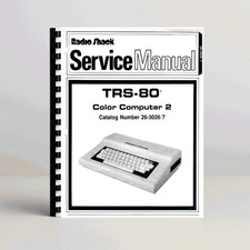 Rado Shack Tandy TRS-80 Color Computer 2 Service Manual