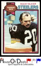 1979 Topps #522 Rocky Bleier Pittsburgh Steelers Vintage Football Card