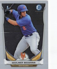 2014 Bowman #BCP96 Wuilmer Becerra Chrome Prospects