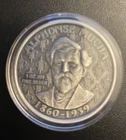 2016 Alphonse Mucha Collection Dance Antiqued .999 1oz. Ounce Fine Silver Round