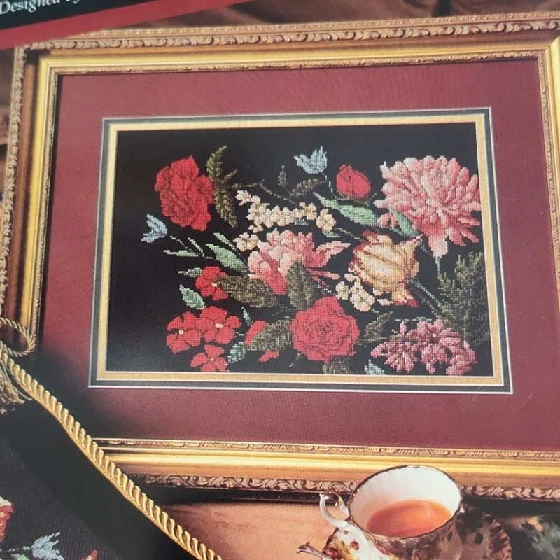 Great Big Graphs Exquisite Floral Cross Stitch Patterns Flowers - Image 3 of 4
