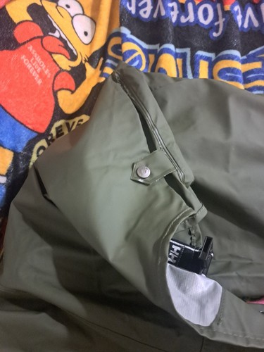 Helly Hansen Rain Bib Overalls, Polyvinyl Chloride, L/G WORK WEAR , NICE!! - Picture 12 of 18