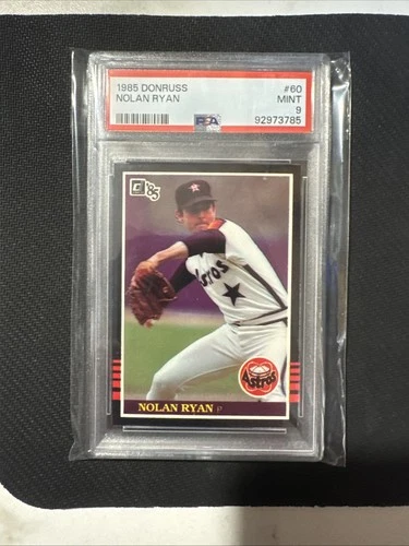 Nolan Ryan 1985 Donruss #60 Hoston Astors HOF PSA 9 MINT New Slab
