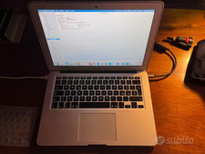 Mac book Air 13 early 2015 Processore Intel I7 2,2 Ghz 521 GB 