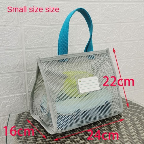 Resistant To Dirt Lunch Bag Grey for Office Workers New Lunch Box Bag - Picture 2 of 11
