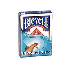 Bicycle Invisible Deck Blue Poker Size Magic Trick Playing Cards