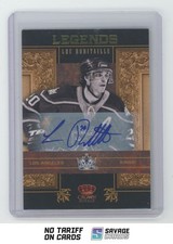 2010-11 Panini Crown Royale Legends Signatures Auto Luc Robitaille /25 #3 Los