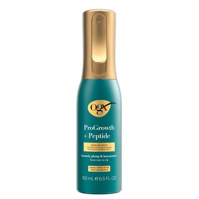 OGX ProGrowth + Peptide Serum Mist, Heat 193 ml (1er Pack), Cranberry 