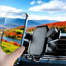 Car Mount Air Vent Phone Holder Swivel Cradle Strong Grip AC for Smart Phones
