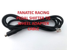 FANATEC CSR ELITE PEDAL SHIFTER - WHEEL BLACK CABLE PS2 - RJ12 CABLE