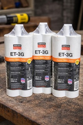 Simpson Strong-Tie ET-3G Epoxy Anchoring Adhesive Cartridge 22 fl oz