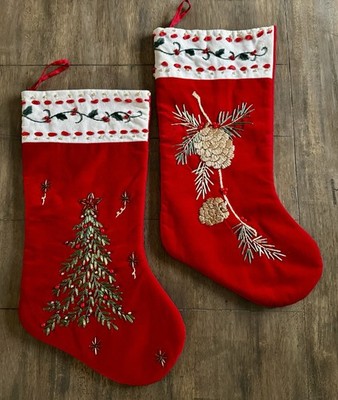 Prima 18  Christmas Stockings Set Of Two Beautiful