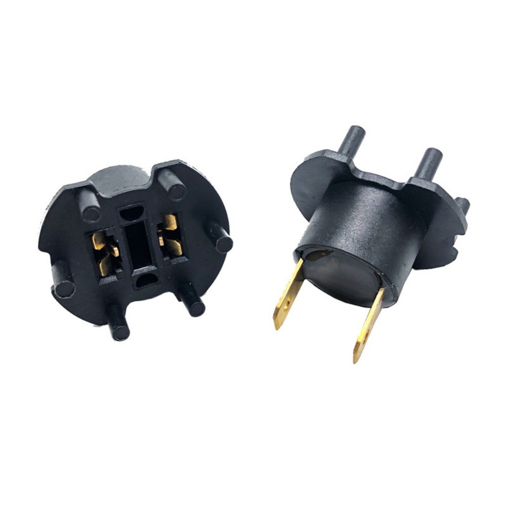 2Pcs Headlight Bulb Socket Adapter For Suzuki GSX-R600 R750 R1000 Katana 600 750
