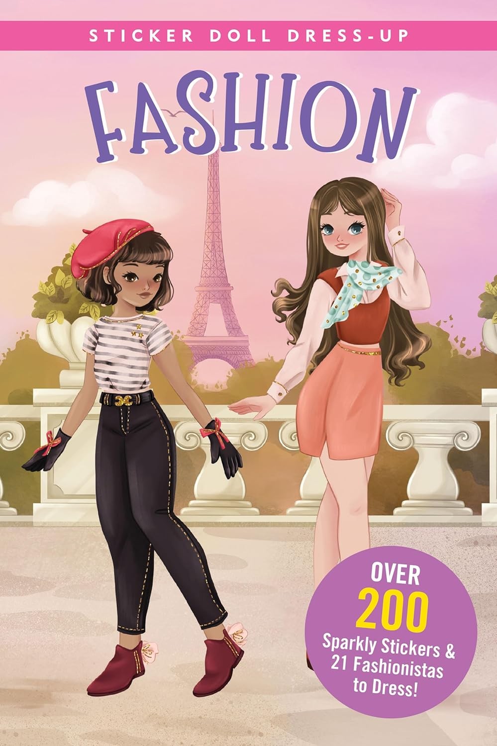 Fashion Sticker Doll Dress-Up - Image 2