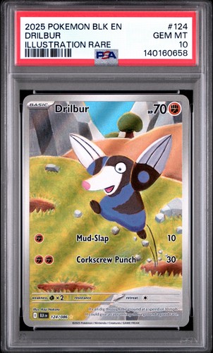 Drilbur graded PSA 10 for sale on eBay