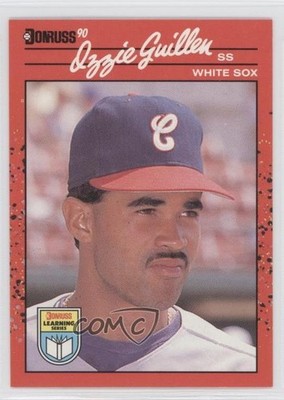 1990 Donruss Learning Series Ozzie Guillen #13 0a3