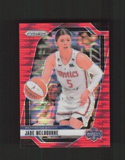 2024 Panini Prizm WNBA #68 Jade Melbourne Red Pulsar Prizms #/299