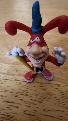 Domino s Pizza Noid 1988 Claymation 3'' Wizard PVC Mini Figure Avoid the Noid!