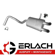 Endschalldämpfer für Renault Megane III 2.0 dCi Auspuff 9905