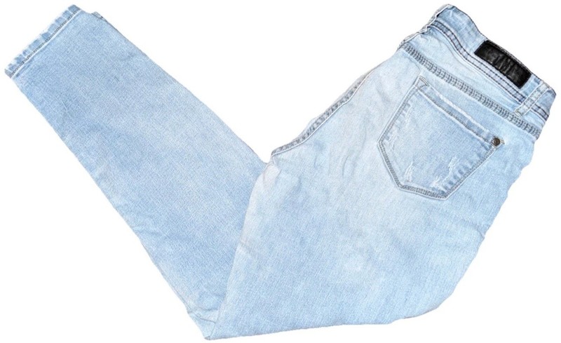 Rock & Royal Distressed Skinny Jeans Size 7 Ripped Light Wash Denim Classic