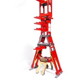 Hot Sale Saturn V Mobile Launcher Tower Launching Platform 1211 Build Moc