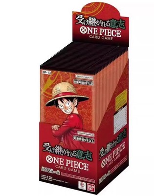ONE PIECE カードゲーム OP-13 4ボックステープ付き ONE PIECEカードゲーム 受け継がれる意志 テープ付き BOX ONE PIECE