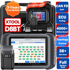 XTOOL D8BT Bidirectional OBD2 Scanner All Dia...