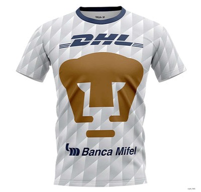 Personalized LIGA MX Pumas UNAM Shirt 3D M07 Mexican Soccer