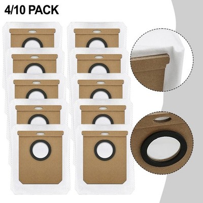 4 Pack Dust Bags Compatible with For Karcher RCV 5 Plus Smart Cleaning Robot