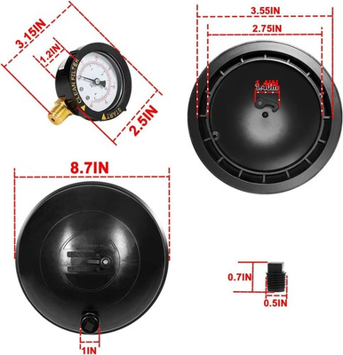 #ad Comprehensive Water Valve Replacement Solution with Clear Pressure Gauge Design AU $111.53