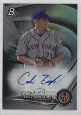 2022 Bowman Platinum Top Prospects Auto Calvin Ziegler #TOP-65 Auto 18l6