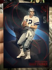 2025 Silhouette #97 Roger Staubach Cowboys Serial Numbered /75 FOTL Red Foil🔥🏈