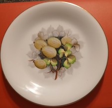 Vtg Ohata Rosetti Jack Fruit China Plate, 8