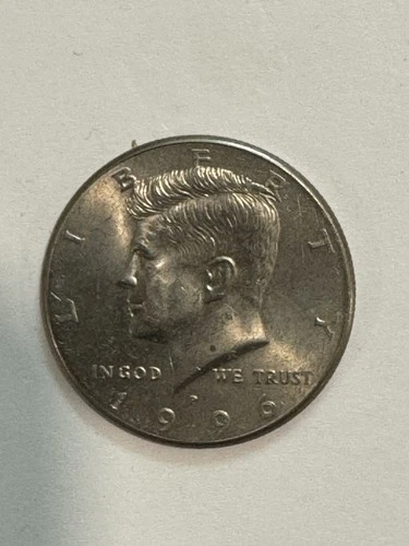 1996 P KENNEDY JFK HALF DOLLAR  EX CIRCULATED - Actual Coin Shown #31396