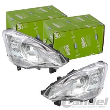 2x VALEO HALOGEN SCHEINWERFER SATZ passend für CITROËN BERLINGO PEUGEOT PARTNER