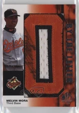 2008 SP Authentic By the Letter Auto 2/10 Melvin Mora (Letter O) #BL-MM Auto 2s2