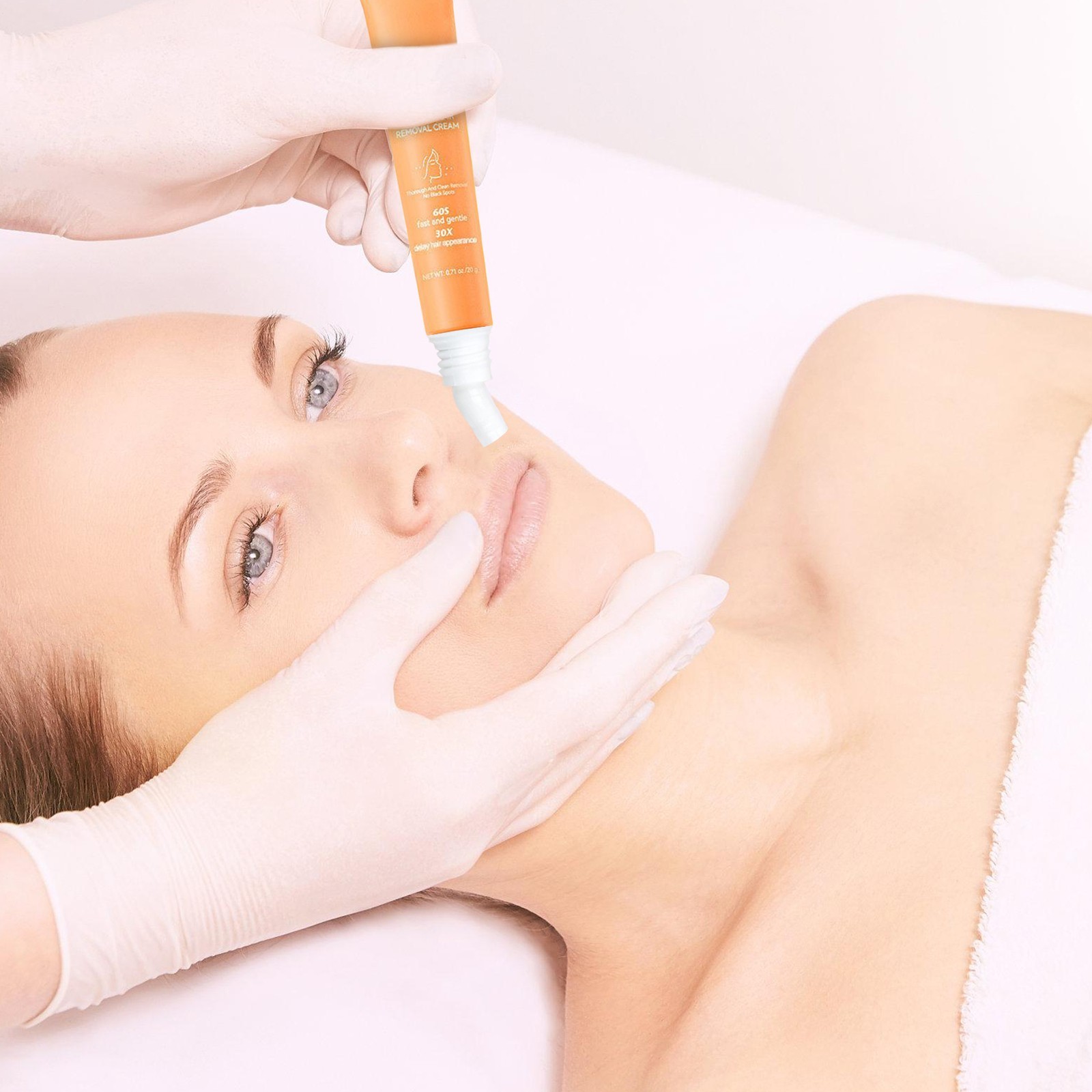 Facial Hair Removal For Women Painless Depilatory Cream For Smooth Skin