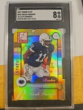 2021 Elite Micah Parsons Status Die-Cut RC Rookie RARE JERSEY# 11/11 INCREDIBLE 
