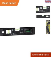 Durable 210mm Pocket Spirit Level with Magnetic Base & Detachable features