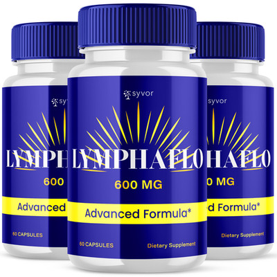(3 Pack) Lymphaflo Pills Support Daily Balance and Overall Wellness 180 Capsules