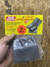 MTM W12B-38-41 MTM CASE-GARD™ HANDGUN AMMO WALLET - 38 SPECIAL 357 MAG+ - NEW