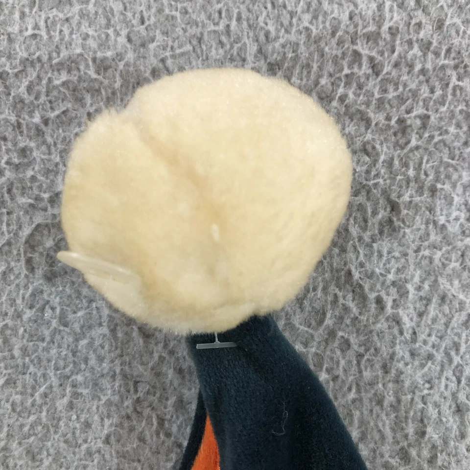 Vtg  Orange CHICAGO BEARS NFL Embroidered Santa Winter Hat - Adult One Size - Image 4 of 4