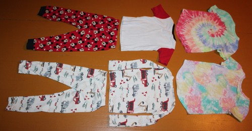 Lot of 6 unisex T- Shirts Pajamas 4/5T Disney Mickey Mouse carter's Cat & Jack + - Picture 8 of 22